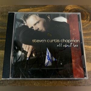 Steven Curtis Chapman - All About Love CD (2003 Sparrow Records) SIGNED